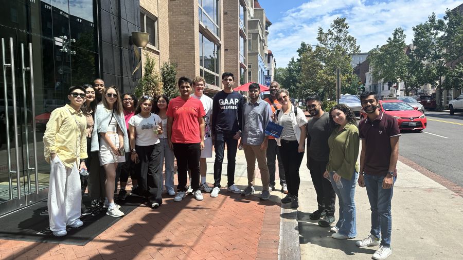 ماذا يحدث عندما يلتقي طلاب جورجتاون من الدوحة ومن واشنطن؟