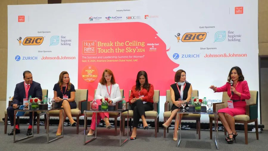 Fine Hygienic Holding, Gold Sponsor and Participant at the 2024 Middle East Edition of Break the Ceiling Touch the Sky®