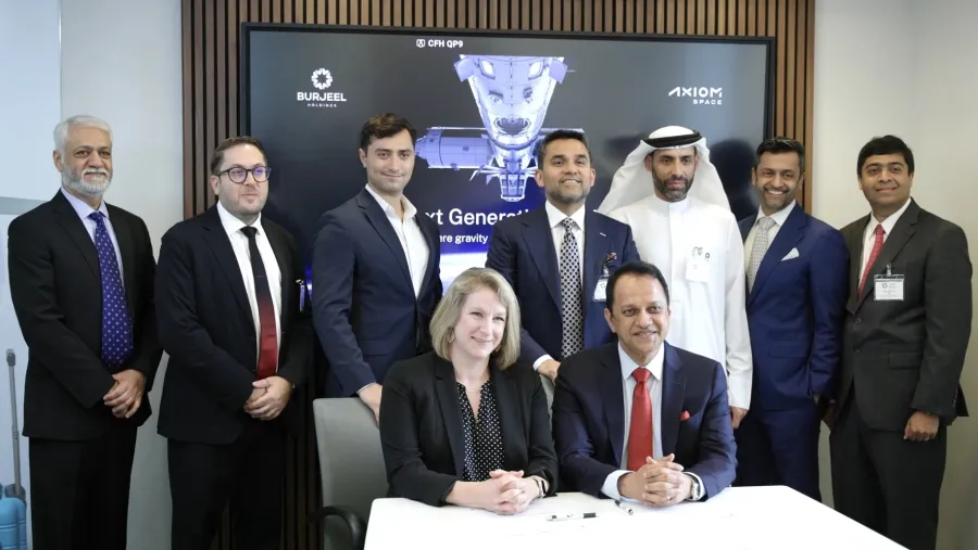 Axiom Space, Burjeel Holdings Sign Agreement to Conduct Research, Test New Technologies in Space