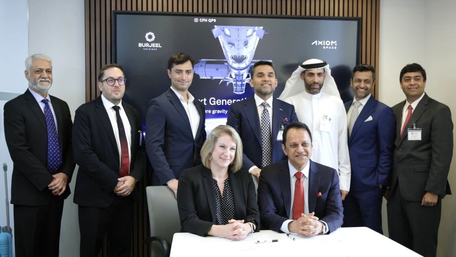 أكسيوم سبيس وبرجيل القابضة توقعان اتفاقية لإجراء أبحاث واختبار تقنيات جديدة في الفضاء