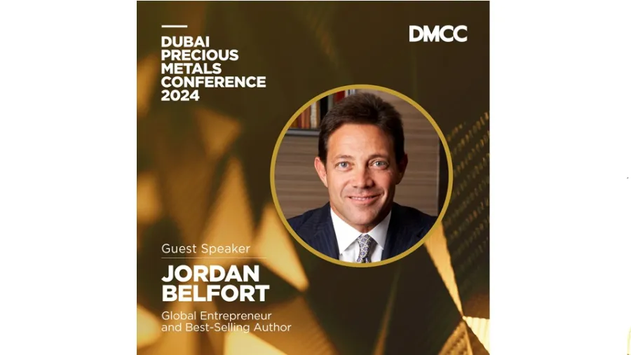 DMCC Welcomes Jordan Belfort As Guest Speaker At Dubai Precious Metals Conference 2024,  Future Of Precious Metals Trade Report To Be Unveiled