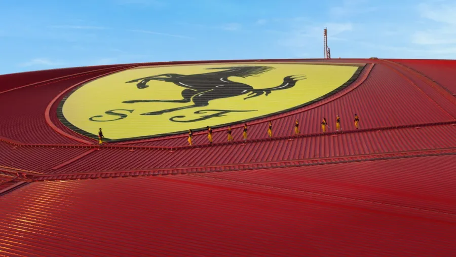 Ferrari World Yas Island Abu Dhabi's Epic 'Roof Walk' Adventure is Back