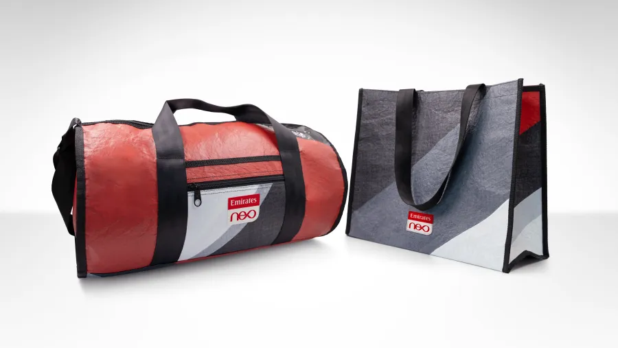 Retired sails get a second wind as Emirates unveils Neo collection