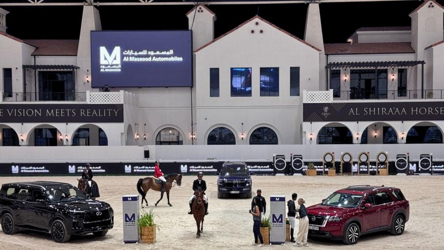 المسعود للسيارات تشارك في بطولة الشراع الدولية لقفز الحواجز كراع رئيسي