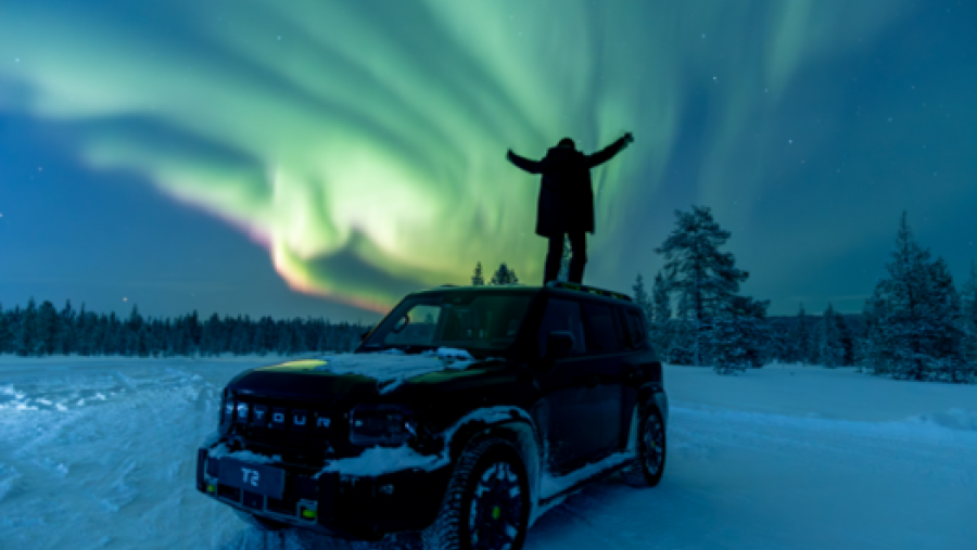 مغامرة JETOUR في القطب الشمالي وسط البرودة القارسة