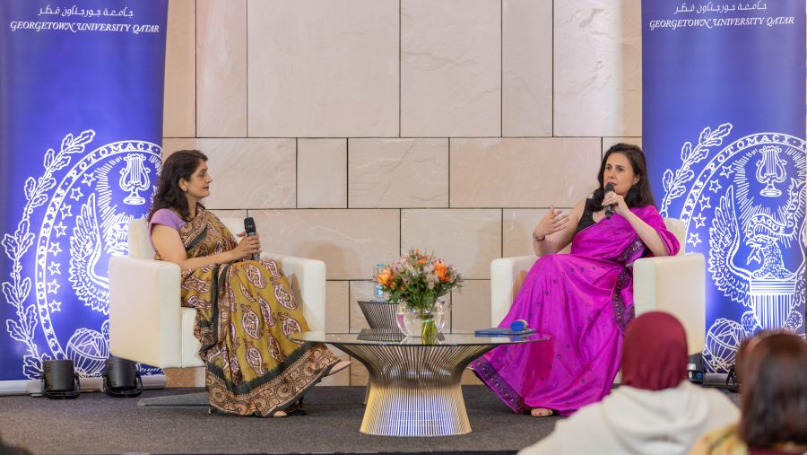 أديبة وروائية مقيمة بجامعة جورجتاون في قطر تعزي الفضل إلى "الاستطراد الأدبي" في نجاح سلسلة فعاليات "قلم"