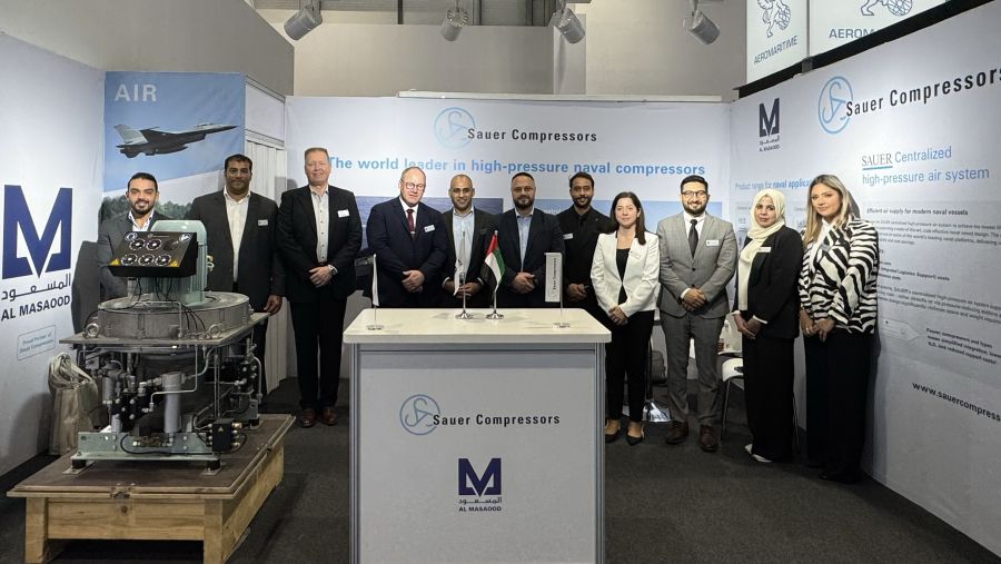 مجموعة المسعود وساوير كومبرسورز تستعرضان أحدث تقنيات الضواغط العالية في معرض نافدكس 2025