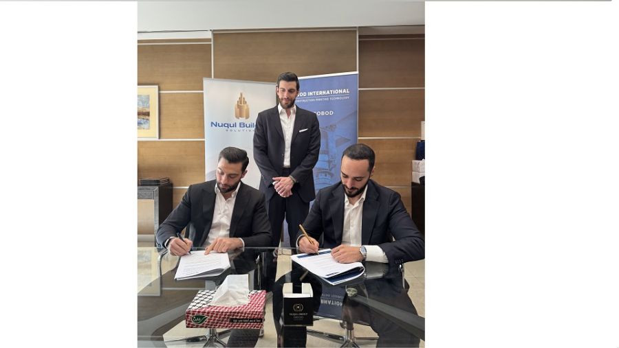 مجموعة نُقُل تطلق "شركة نُقُل للبناء" وتُدخِل الطباعة الخرسانية ثلاثية الأبعاد إلى قطاع الإنشاءات في الأردن لأول مرة