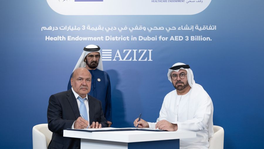 مؤسس ورئيس مجلس إدارة شركة عزيزي للتطوير العقاري مرويس عزيزي يقدّم تبرعاً بمبلغ 3 مليارات درهم لحملة "وقف الأب"