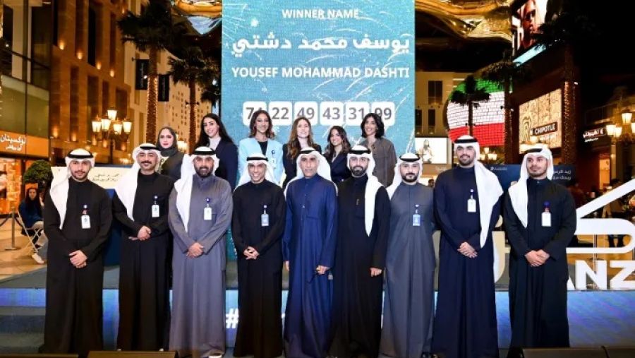 بنك برقان يتوّج المليونير الثالث بسحب "كنز" يوسف محمد دشتي بجائزة قيمتها 1,500,000 دينار كويتي