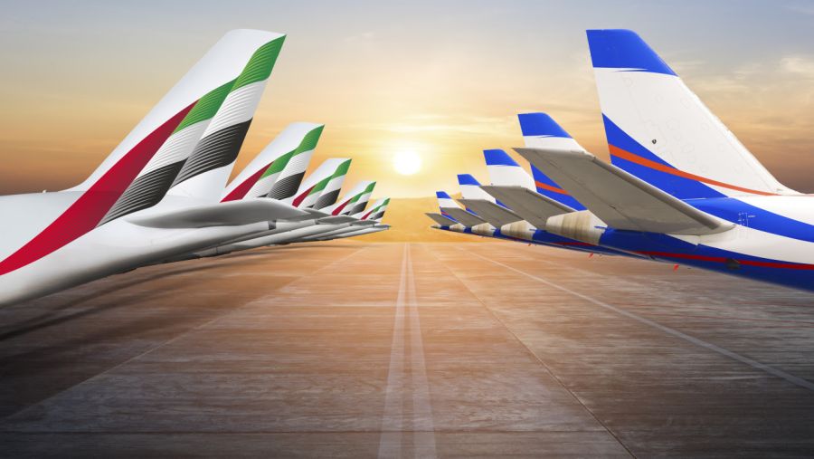 "طيران الإمارات" توقع اتفاقية إنترلاين مع "إير بيس" لتوسيع خيارات السفر إلى 13 مدينة في نيجيريا