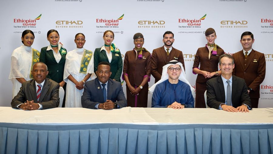 الاتحاد للطيران والخطوط الجوية الإثيوبية تطلقان اتفاقية شراكة استراتيجية ورحلات جديدة بين أديس أبابا وأبوظبي