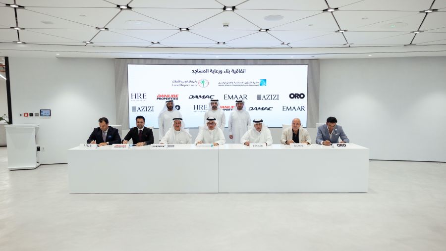 عزيزي للتطوير العقاري تتعهد بـ 80 مليون درهم لدائرة الشؤون الإسلامية والعمل الخيري لبناء وصيانة المساجد في دبي