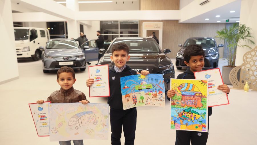 مسابقة سيارة الأحلام من تويوتا الفنية تبرز مواهب أطفال الأردن و"المركزية تويوتا" تحتفي بالفائزين