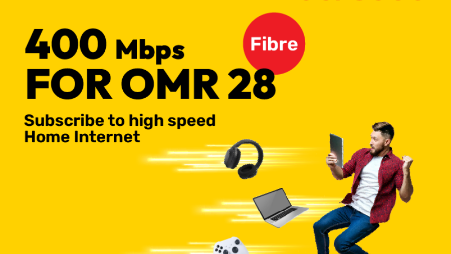 إنترنت بلا تأخير.. بلا تقطيع.. بلا حدود  Ooredoo تضاعف سرعات إنترنت الفايبر المنزلي