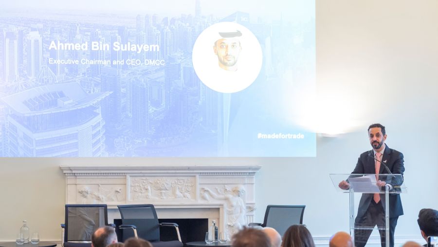 مركز دبي للسلع المتعددة يسعى إلى تعزيز تجارة الحلول التكنولوجية بين الإمارات والمملكة المتحدة ضمن جولته الترويجية الجديدة في لندن