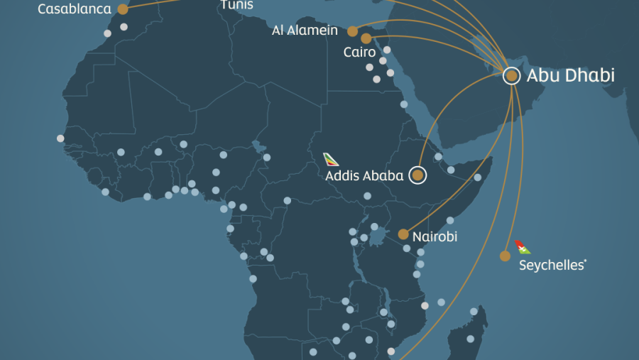 الاتحاد للطيران تعزز وجودها في أفريقيا مع زيادة عدد رحلاتها إلى نيروبي