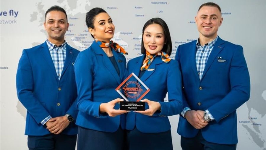 فلاي دبي أفضل ناقلة لرحلات الربط في الشرق الأوسط