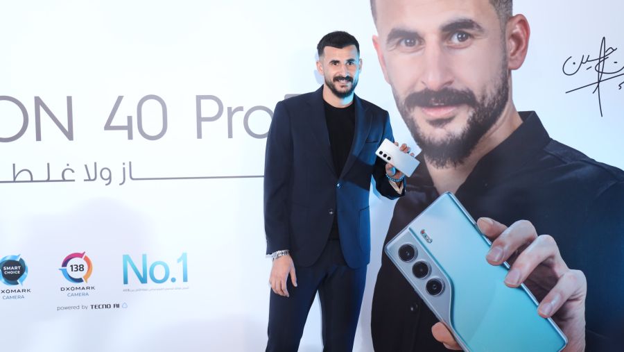 ليلة لا تُنسى من الابتكار: تكنو أطلقت سلسلة CAMON 40 بذكاء اصطناعي متطور ومتانة فائقة بحضور الكابتن أيمن حسين