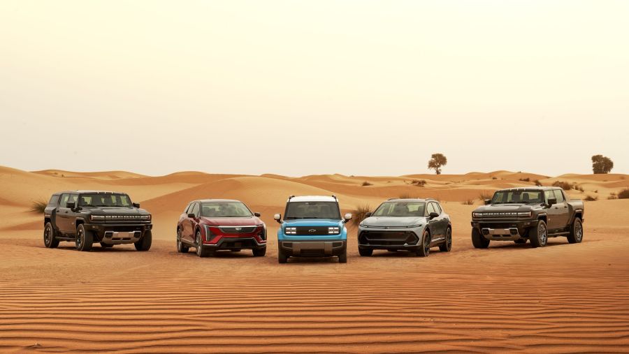 ’جنرال موتورز الشرق الأوسط‘ توفر المجموعة الأشمل من المركبات الكهربائية ضمن قطاع السيارات