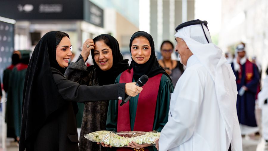 صاحبة السمو الشيخة موزا بنت ناصر تشهد حفل تكريم مدارس مؤسسة قطر 2025