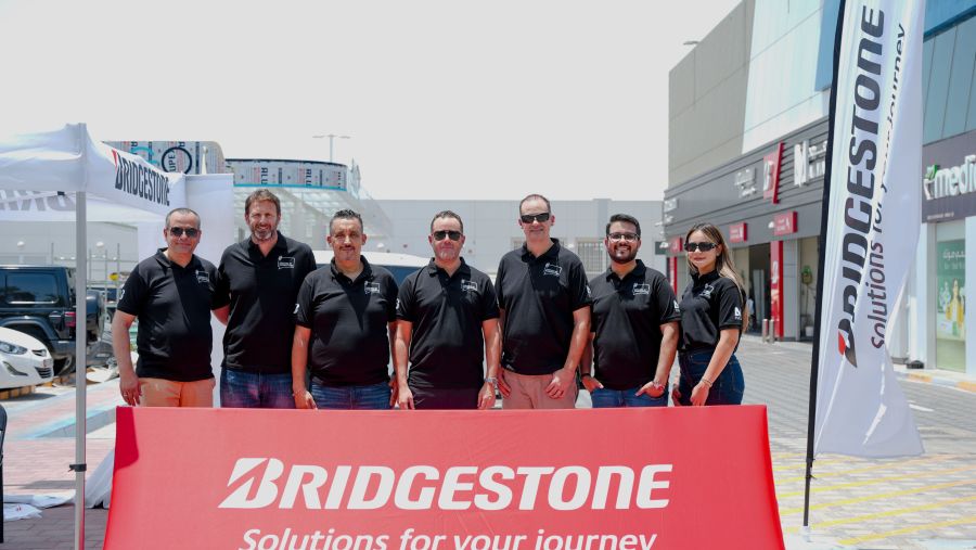 المسعود للإطارات والبطاريات والملحقات تتعاون مع "بريجستون" وشرطة أبوظبي في حملة "فحص الإطارات من بريجستون" في أبوظبي