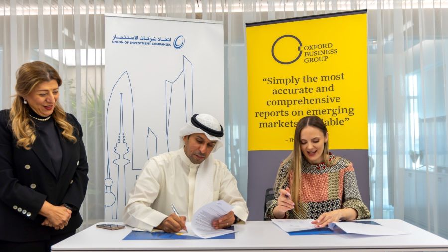 مجموعة أكسفورد للأعمال واتحاد شركات الاستثمار يوقعان مذكرة تفاهمٍ لتفعيل التعاون المشترك