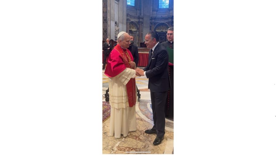 رجل أعمال خاص مدعو إلى تنصيب البابا ليو الرابع عشر: كامل غريبي