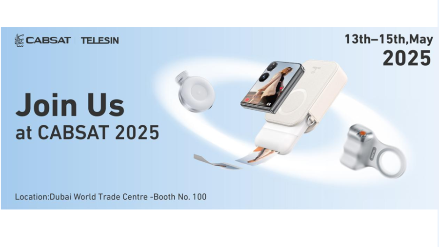 تُقدّم TELESIN ابتكاراتها في إكسسوارات الهواتف الذكية وكاميرات الأكشن خلال معرض CABSAT 2025 في دبي