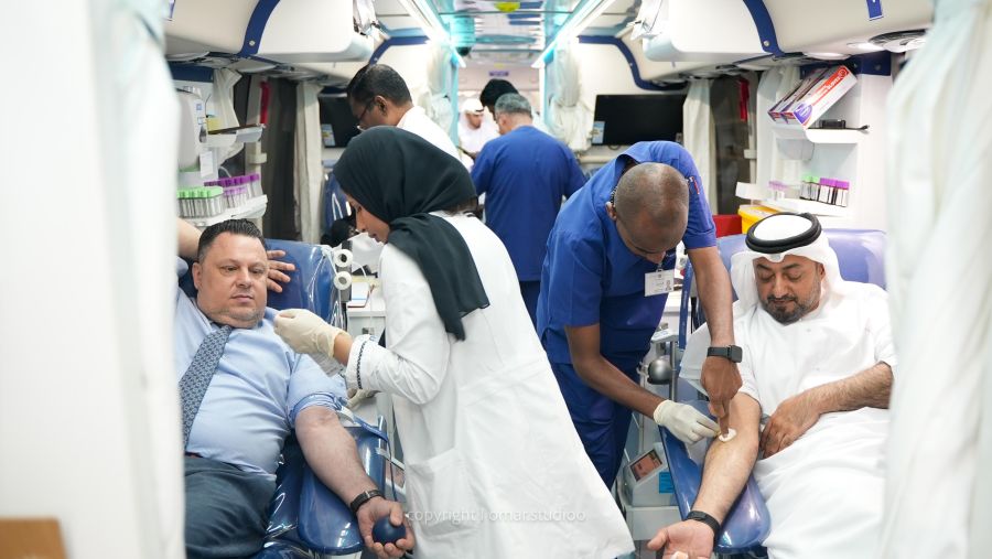 "الشارقة الإسلامي" يُنظم حملة للتبرع بالدم دعماً للعمل الإنساني وتعزيزاً للمسؤولية المجتمعية