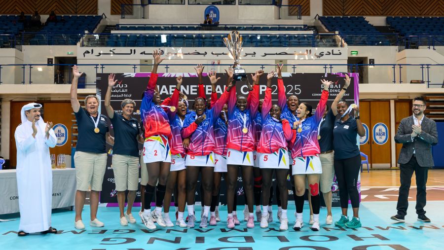 ناميبيا تفوز بلقب النسخة الأولى من كأس الإمارات لكرة الشبكة 2025 في دبي