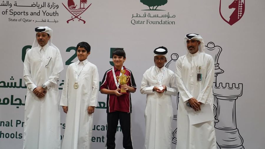 مؤسسة قطر تُنظم بطولة مدارس مؤسسة قطر للشطرنج لتنمية مهارات التفكير الاستراتيجي لدى طلابها