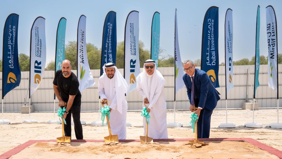 دبي للاستثمار تضع حجر الأساس لمشروع "أصايل أفينيو" ضمن مشروع "تلال مردف" الذي تبلغ قيمته 2.2 مليار درهم