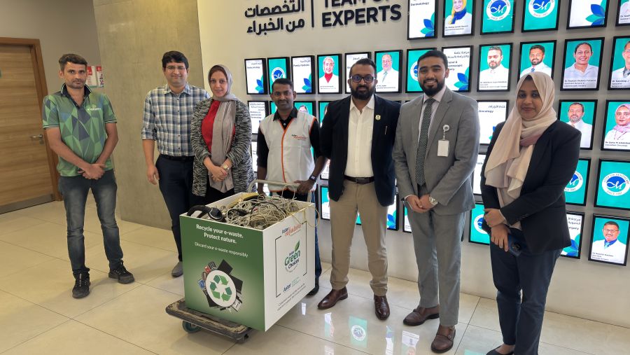 متطوعو أستر الإمارات العربية المتحدة يعيدون تدوير 750 كيلوغراماً من النفايات الإلكترونية في حملة جمع النفايات الرابعة