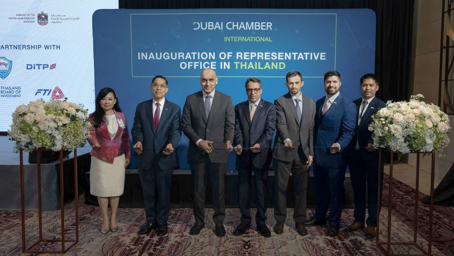 غرفة دبي العالمية تفتتح في بانكوك مكتبها الخارجي الـ 36 لتحفيز نمو التجارة والاستثمارات مع تايلاند
