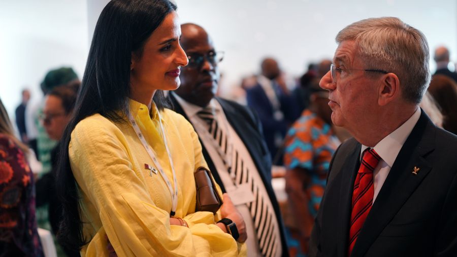 سعادة الشيخة هند بنت حمد آل ثاني تؤكّد أن استضافة دولة قطر للألعاب الأولمبية ستُشكّل "نقطة تحوّل تاريخية" في إرث البلاد وذلك خلال مشاركتها في قمّة "القيم الأولمبية 365"