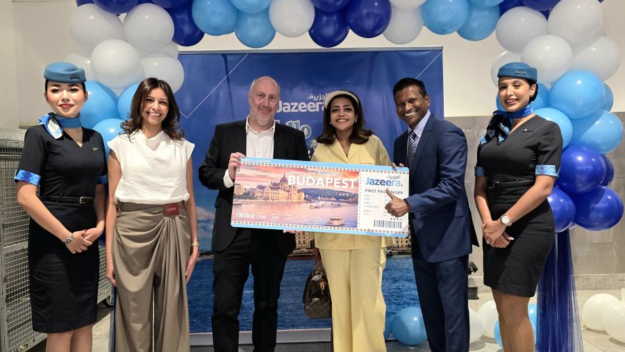 طيران الجزيرة تُدشن أولى رحلاتها المباشرة بين الكويت وبودابست