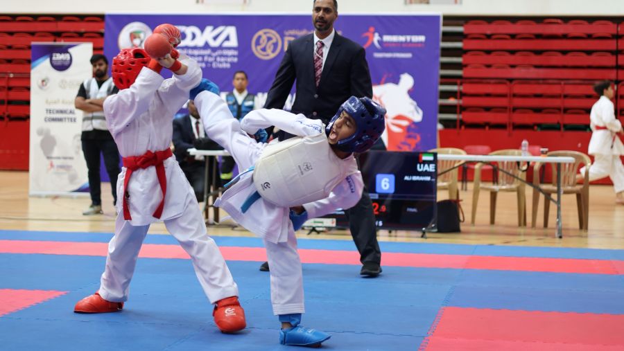 نجاح كبير للنسخة الأولى من بطولة دبي المفتوحة للكاراتيه