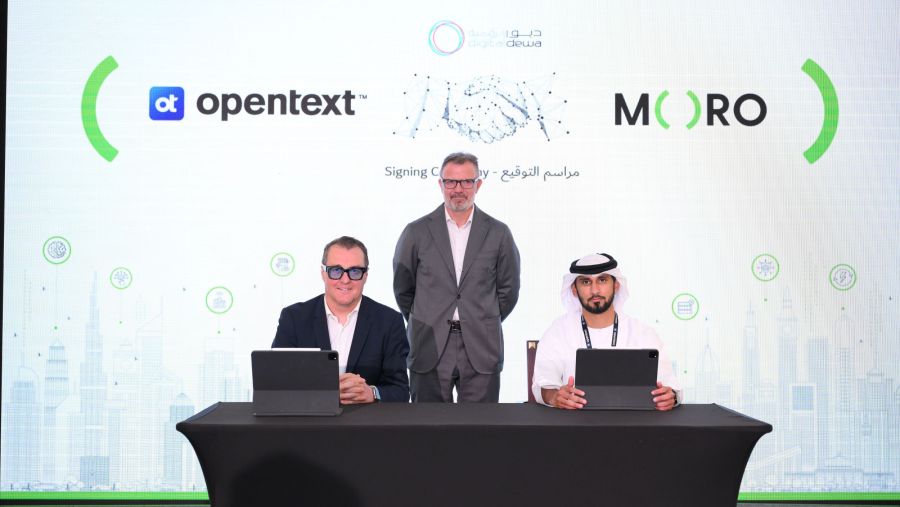 "مورو" توقّع اتفاقية استراتيجية مع "أوبن تكست" لتسريع التحول الرقمي على مستوى دولة الإمارات