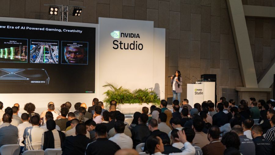 إنفيديا تحتفل بالمواهب والمبدعين في فعالية ليالي إنفيديا استوديو 5 في القاهرة