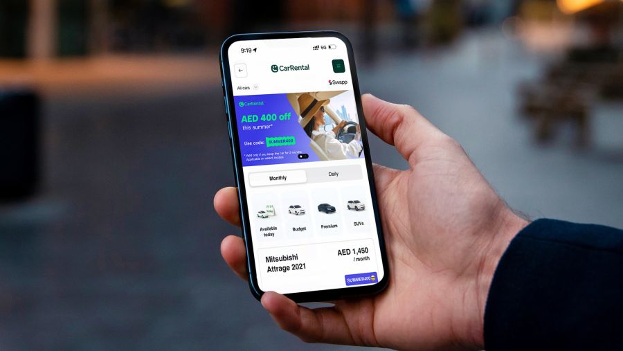 وفّر 400 درهم إماراتي على تأجير السيارات عبر تطبيق كريم