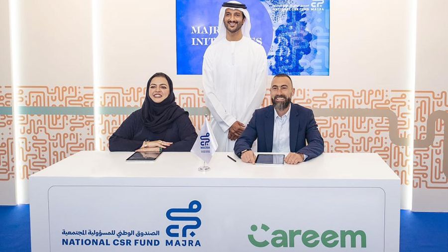 الصندوق الوطني للمسؤولية المجتمعية "مجرى" يوقّع مذكرة تفاهم مع "كريم" بهدف دعم كباتن التوصيل في الدولة