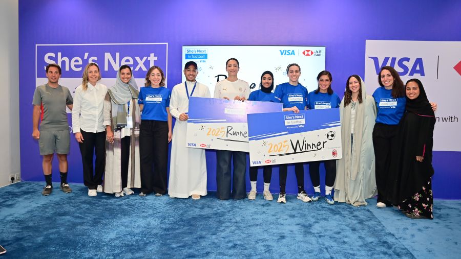 بالشراكة مع البنك السعودي الأول ونادي "إيه سي ميلان للسيدات" Visa تعلن الفائزة في برنامج "هي التالية في كرة القدم" في السعودية