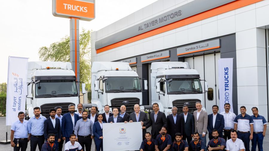 الطاير للسيارات تحصد جائزة التميز المقدّمة من شركة شاحنات فورد للمرة السابعة