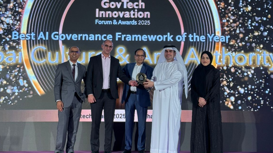  "دبي للثقافة" تحصد جائزة "أفضل إطار حوكمة للذكاء الاصطناعي 2025"