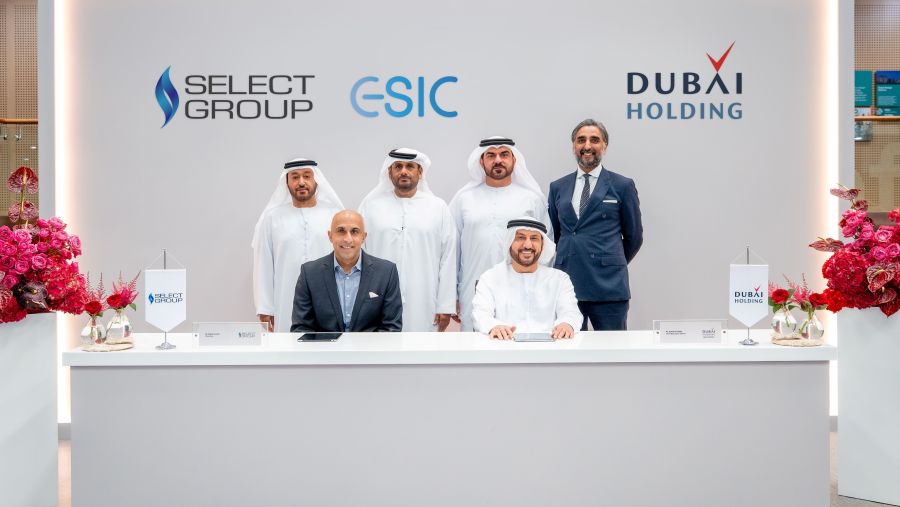 دبي القابضة تبرم اتفاقية استراتيجية مع سيليكت جروب لتطوير مشاريع استثنائية في نخلة جبل علي وحي دبي للتصميم