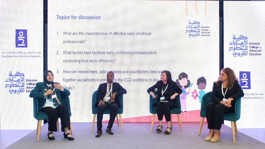 كلية الإمارات للتطوير التربوي تستضيف النسخة الثالثة من "تجمع الجامعات الرائدة في تنمية الطفولة المبكرة" الذي تنظمه هيئة أبوظبي للطفولة المبكرة