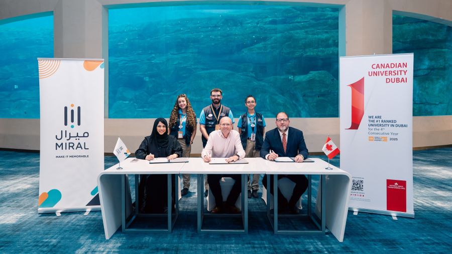 شراكة استراتيجية بين ميرال والجامعة الكندية دبي بهدف إثراء تجارب الطلاب 