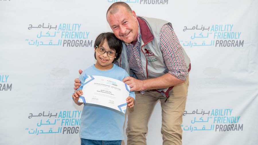 مؤسسة قطر تحتفي بإنجازات المشاركين في برنامج "لكل القدرات" وأسرهم