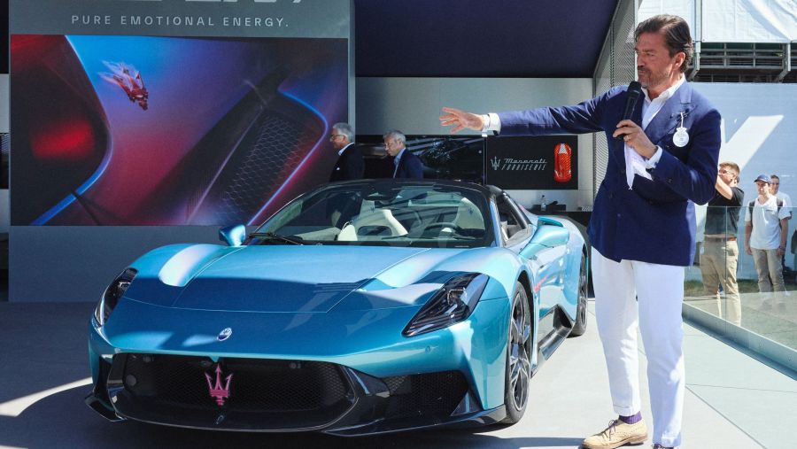 مازيراتي تتألق في مهرجان جودوود للسرعة 2025